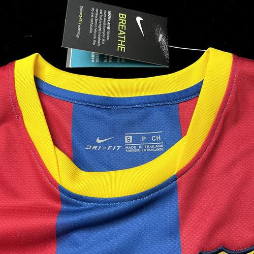 Camisa Barcelona 2010/11 Home Retrô Masculino