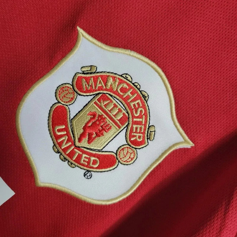 Camisa Manchester United 2006/07 Home Retrô Masculino