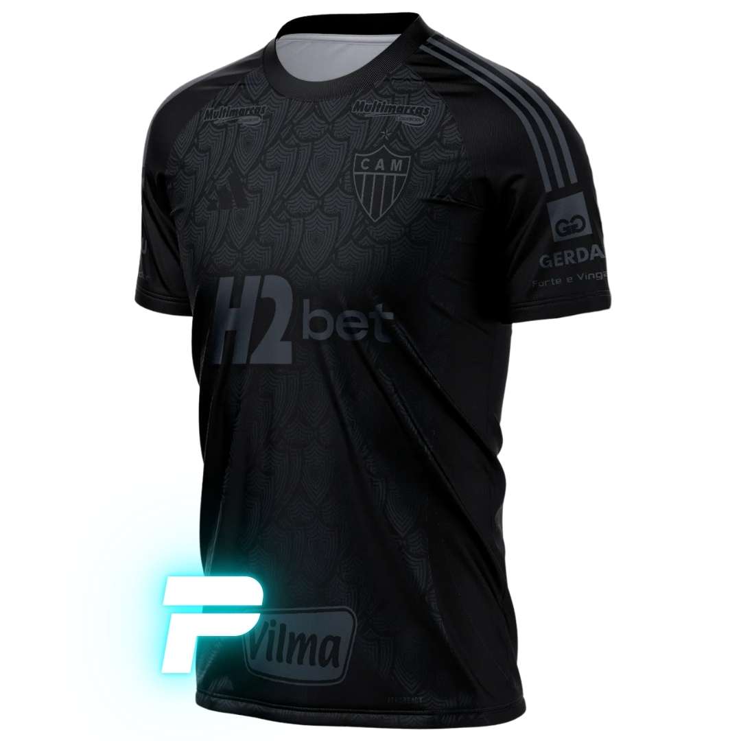Camisa Atlético Mineiro 25/26 All Black Adidas