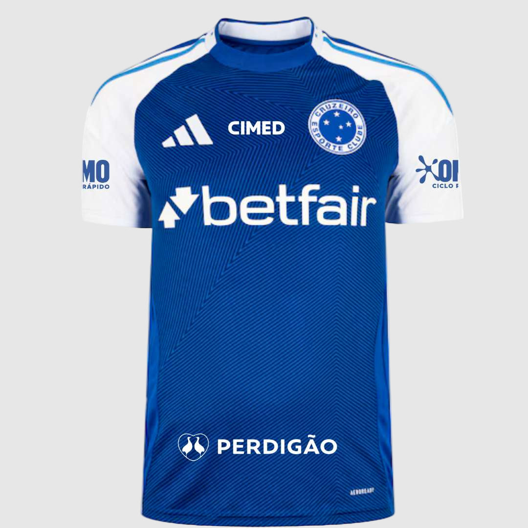 Camisa Adidas Cruzeiro 25/26 Home #25 L. Villalba