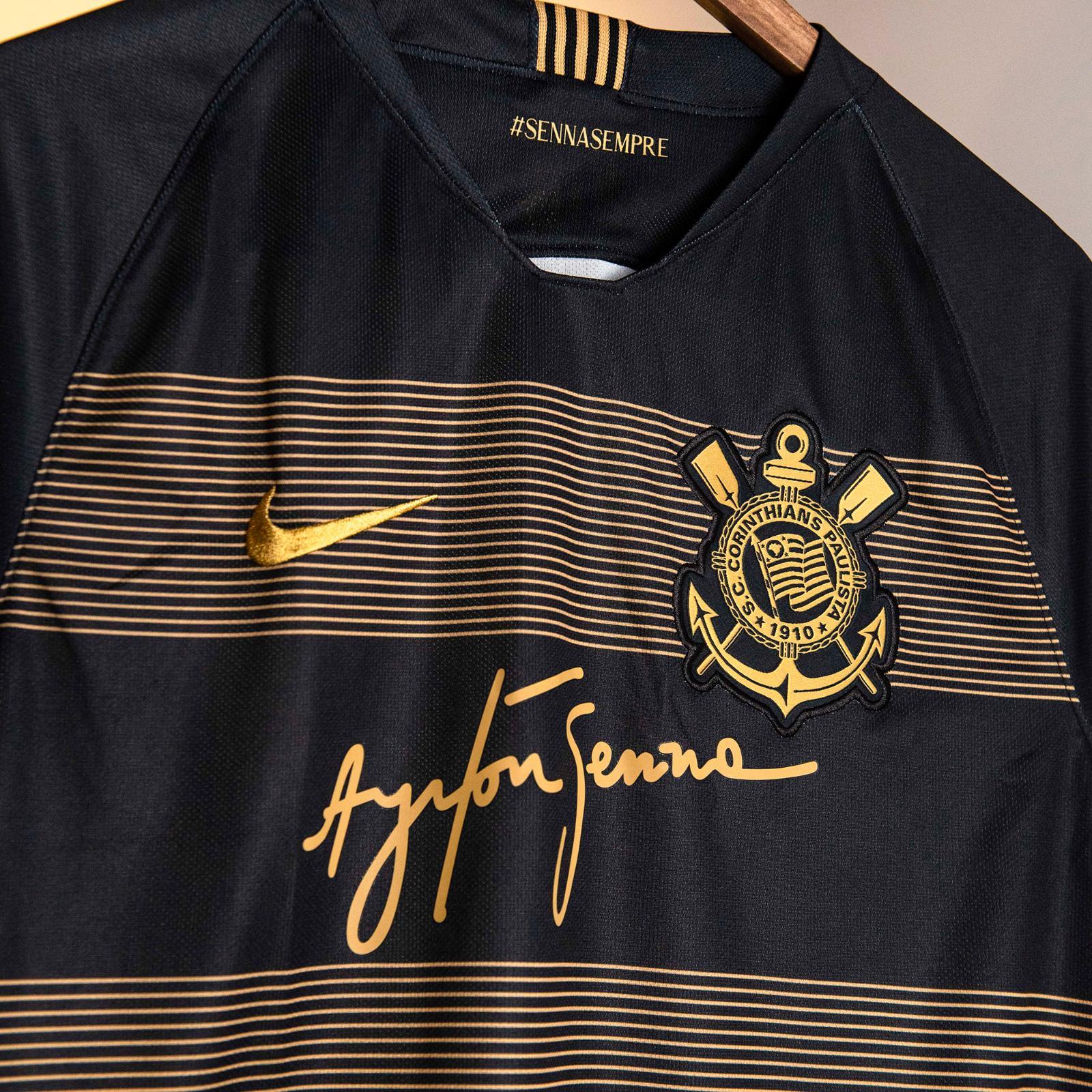 Camisa III Corinthians 2018/19 Retrô Senna Masculino