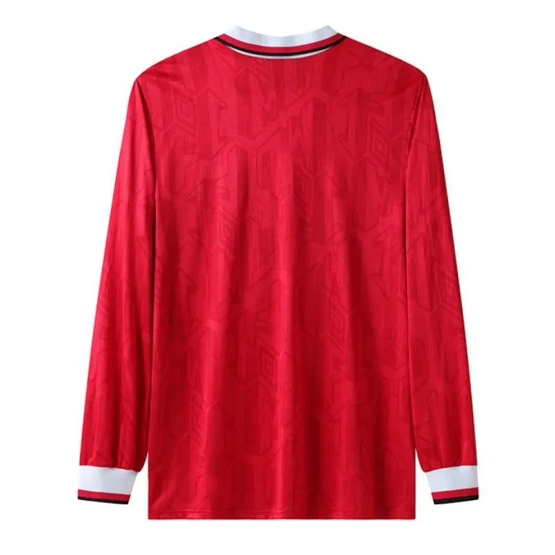Camisa Manchester United 1992/93 Retrô Manga Longa