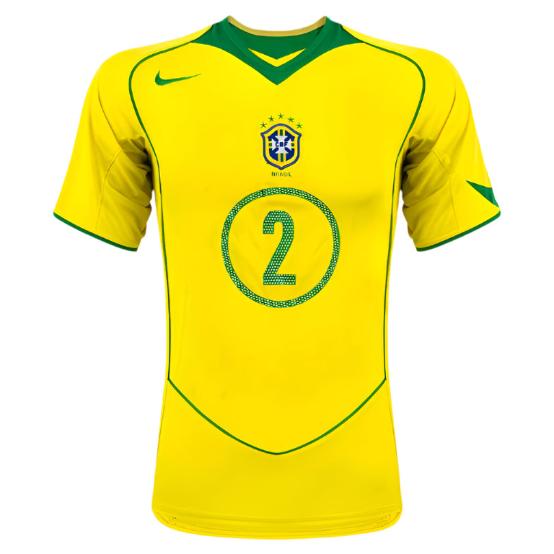 Camisa Brasil Retrô 2004 Home Masculino