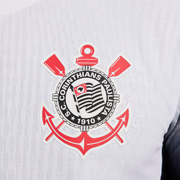 Camisa Nike Corinthians I 24/25 Jogador C/ Patrocínios
