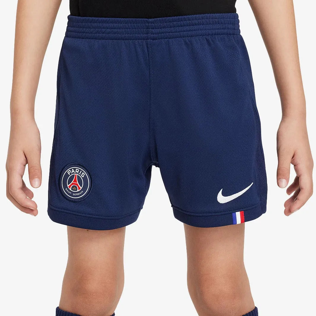 Conjunto Infantil Nike Paris Saint Germain 2025/26 I, Camisas de Futebol, PIQUE DE JOGADOR, -PIQUE DE JOGADOR