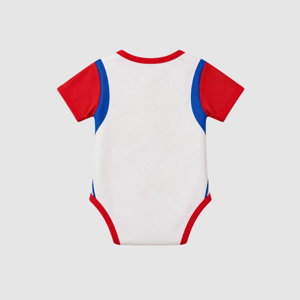 Body Infantil Croácia Vermelho