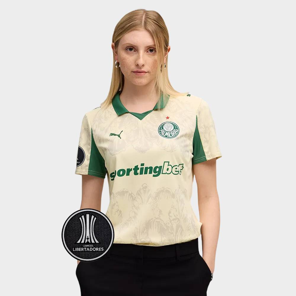 Camisa Feminina Puma Palmeiras x KidSuper 25/26 C/ Patch Libertadores