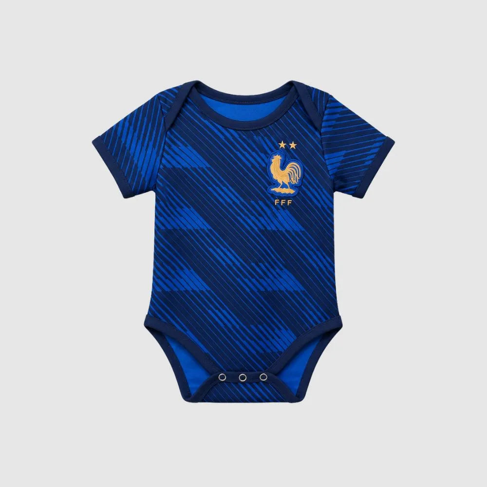 Body Infantil França Azul