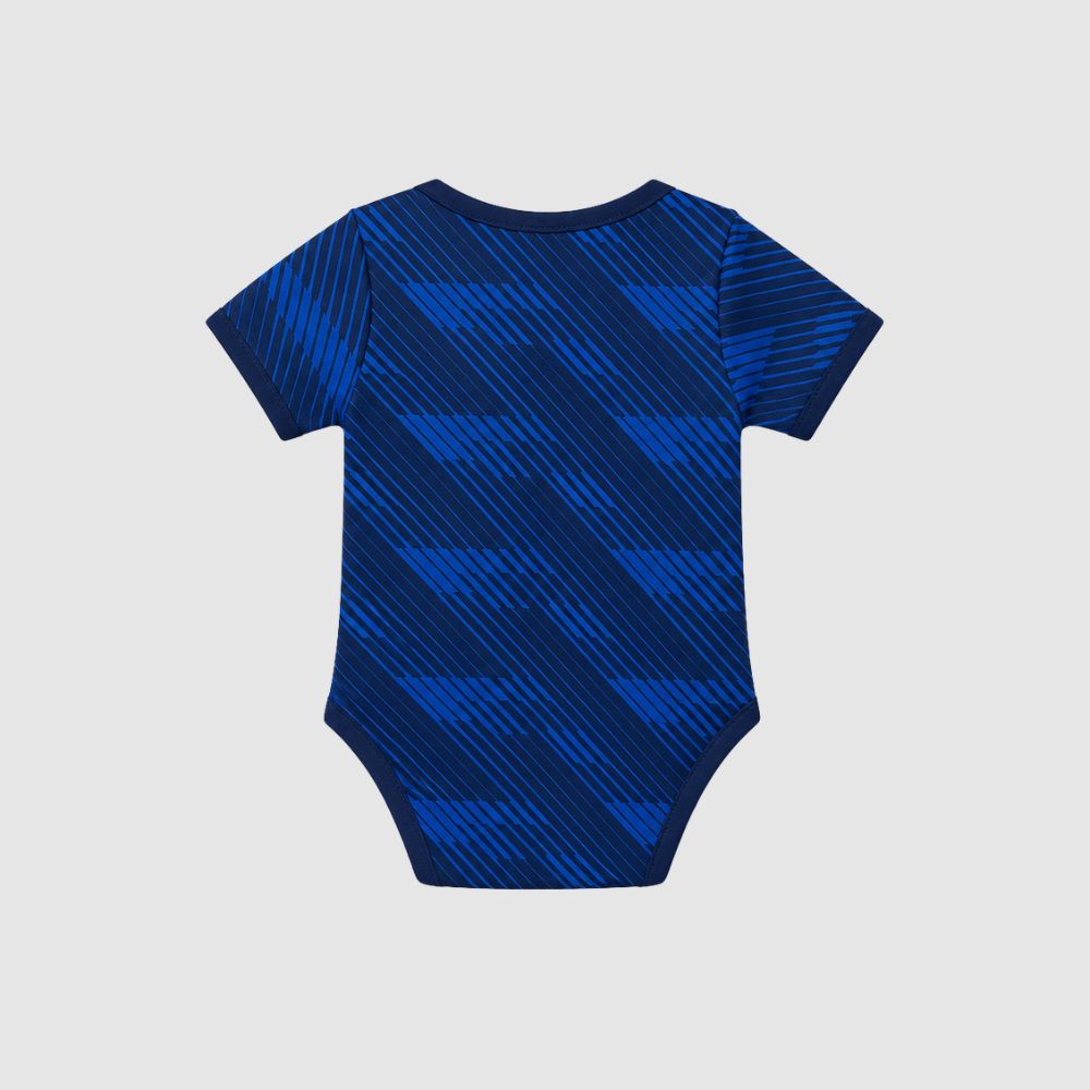 Body Infantil França Azul