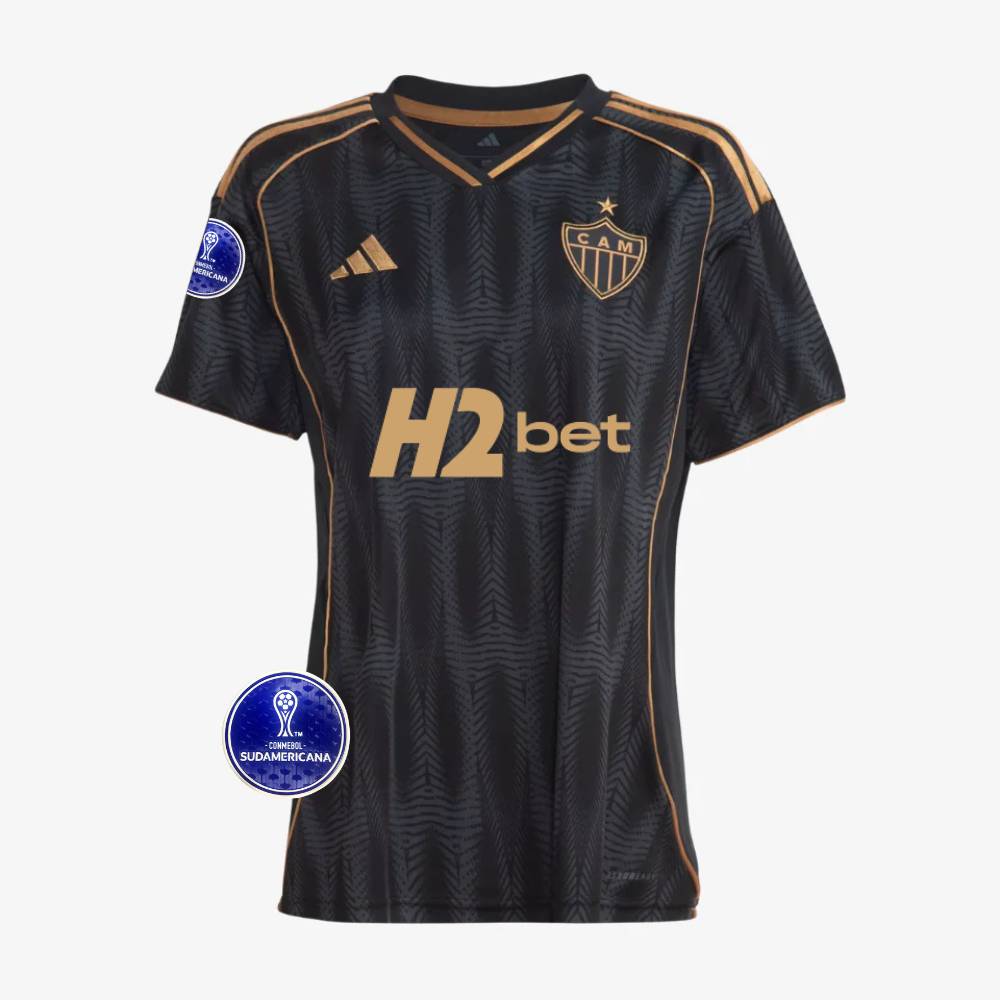 Camisa Adidas Feminina Atlético Mineiro 25/26 Third C/ Patch Sulamericana