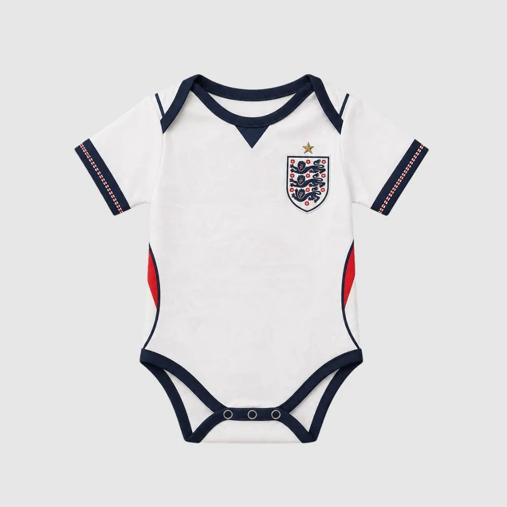 Body Infantil Inglaterra Branco