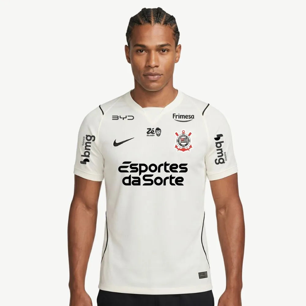 Camisa Nike Corinthians 26/27 C/ Patrocínios