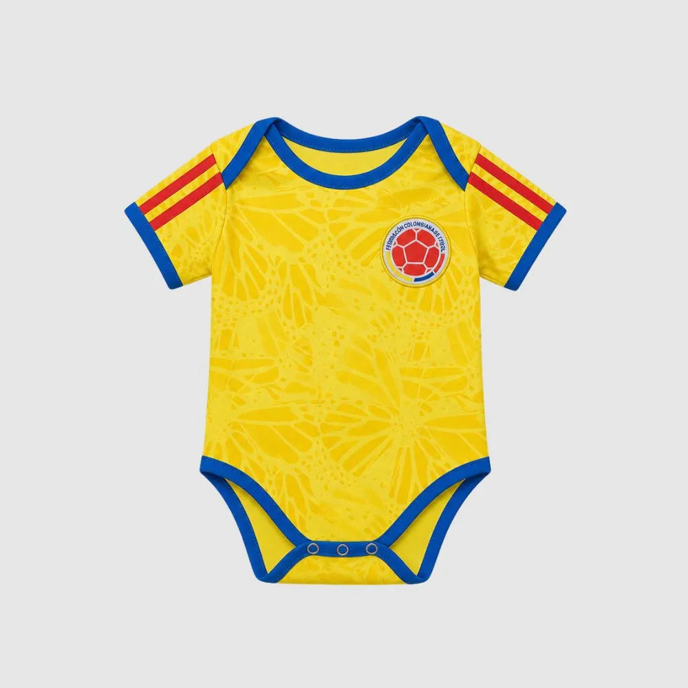 Body Infantil Colômbia Amarelo