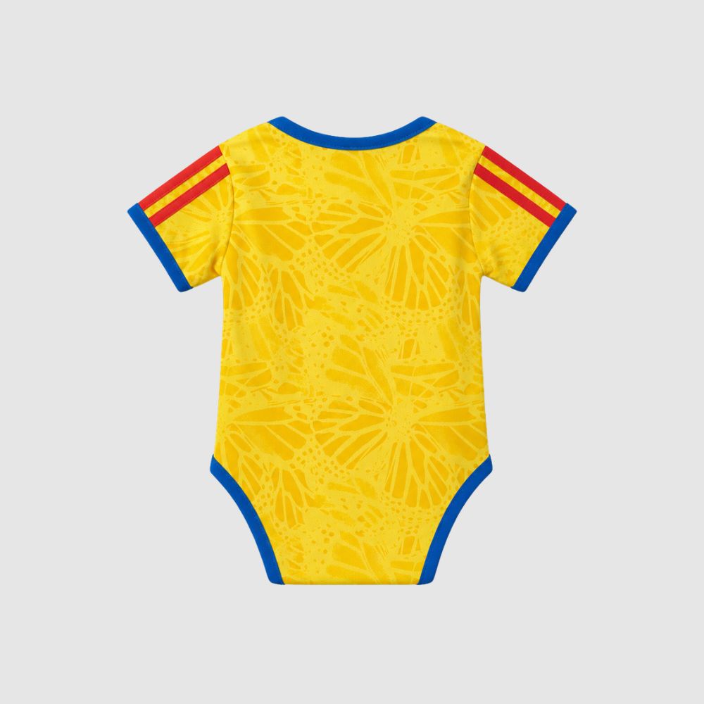 Body Infantil Colômbia Amarelo