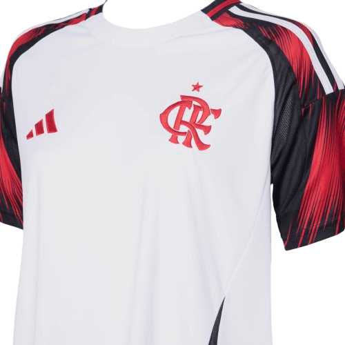 Camisa Feminina Adidas Flamengo 25/26 Campeão Libertadores 2025