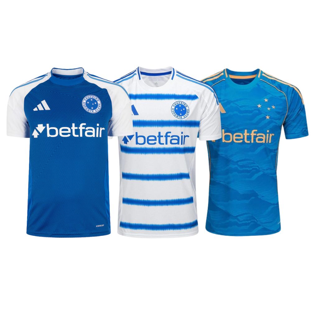 Combo Cruzeiro 3 Unidades BLACK FRIDAY