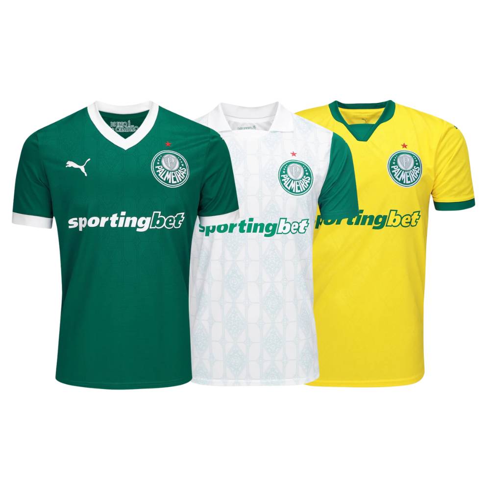 Combo Palmeiras 3 Unidades BLACK FRIDAY