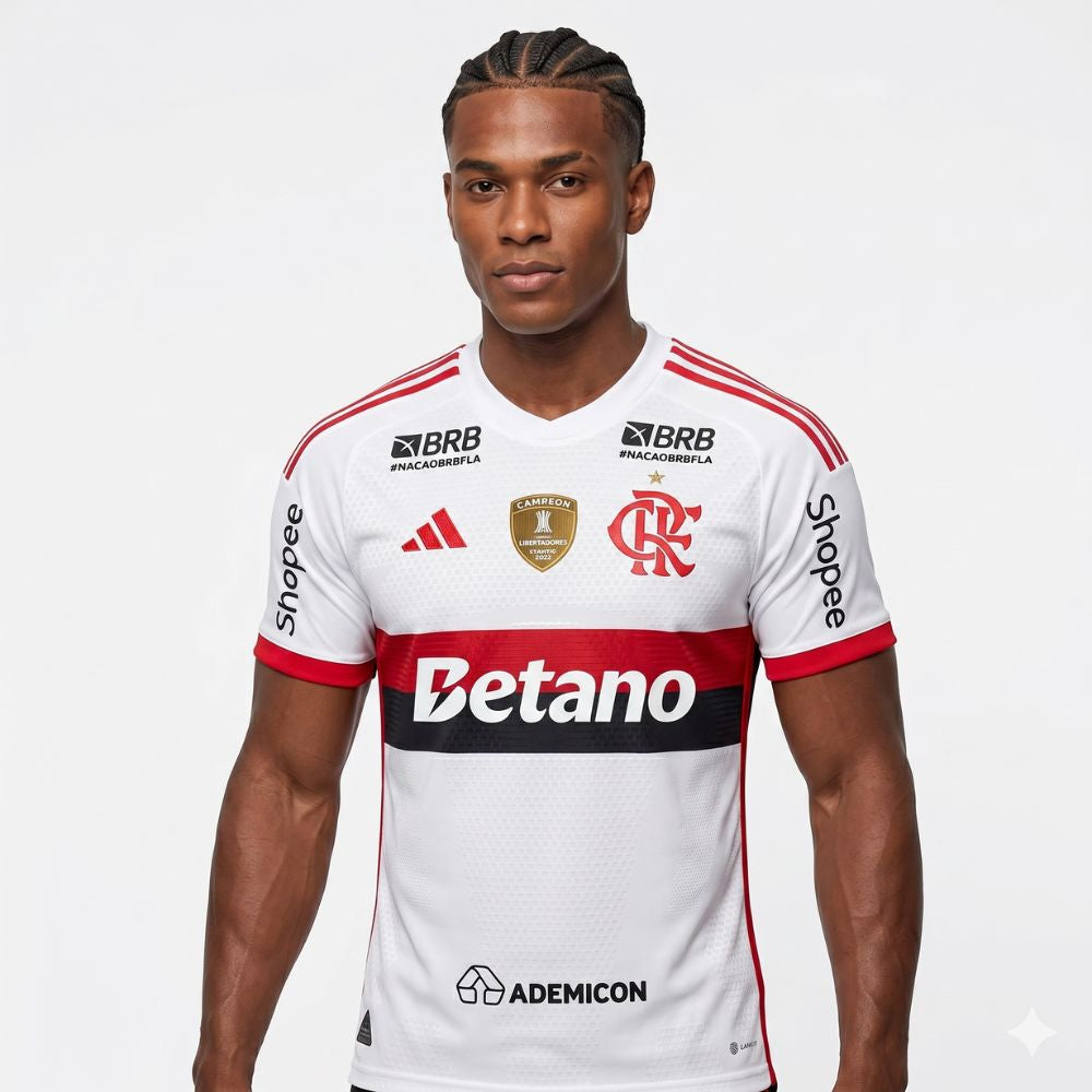 Camisa Adidas Flamengo II 26/27 Jogador