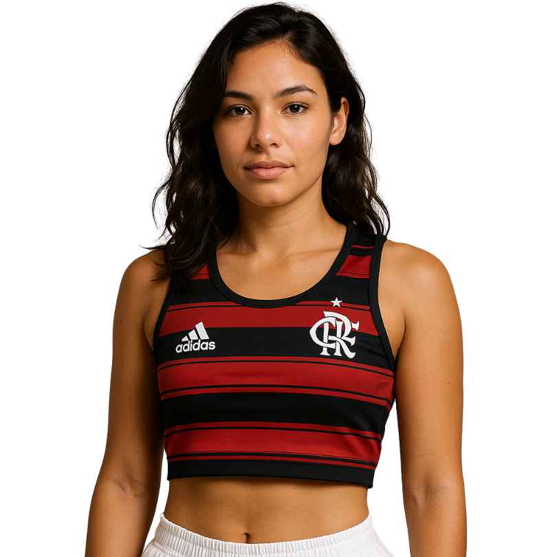 Regata Feminina Flamengo 25/26 Vermelho