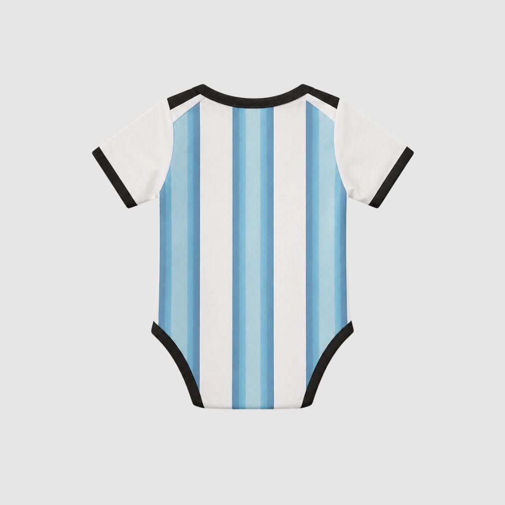 Body Infantil Argentina Azul