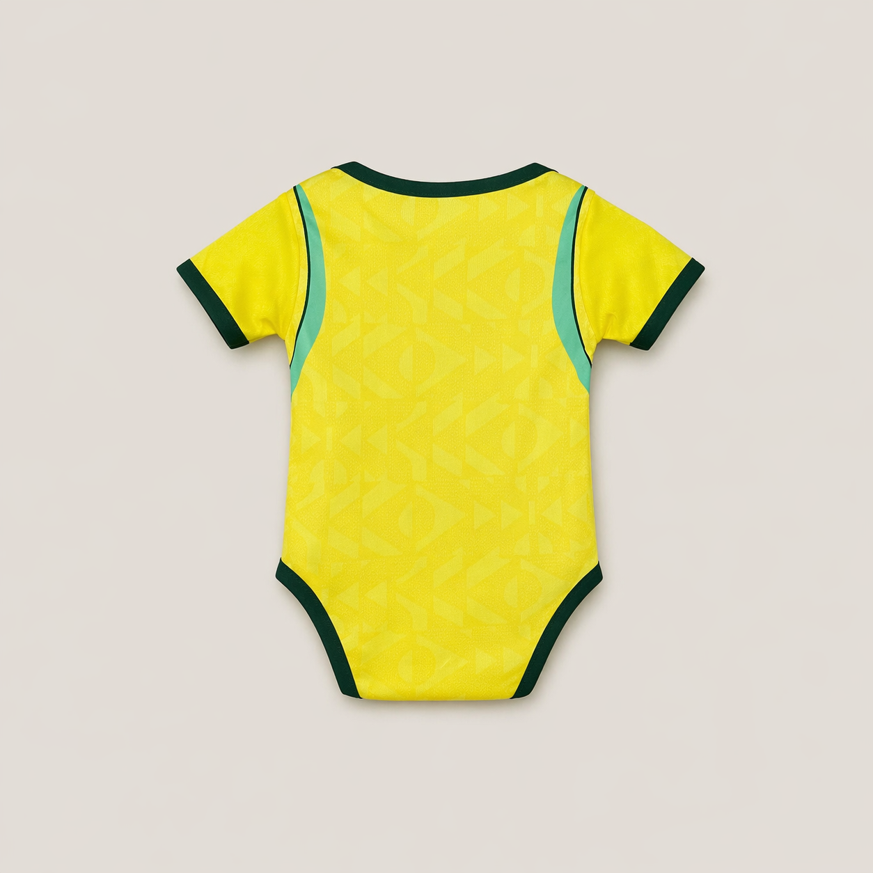 Body Infantil Brasil Amarelo