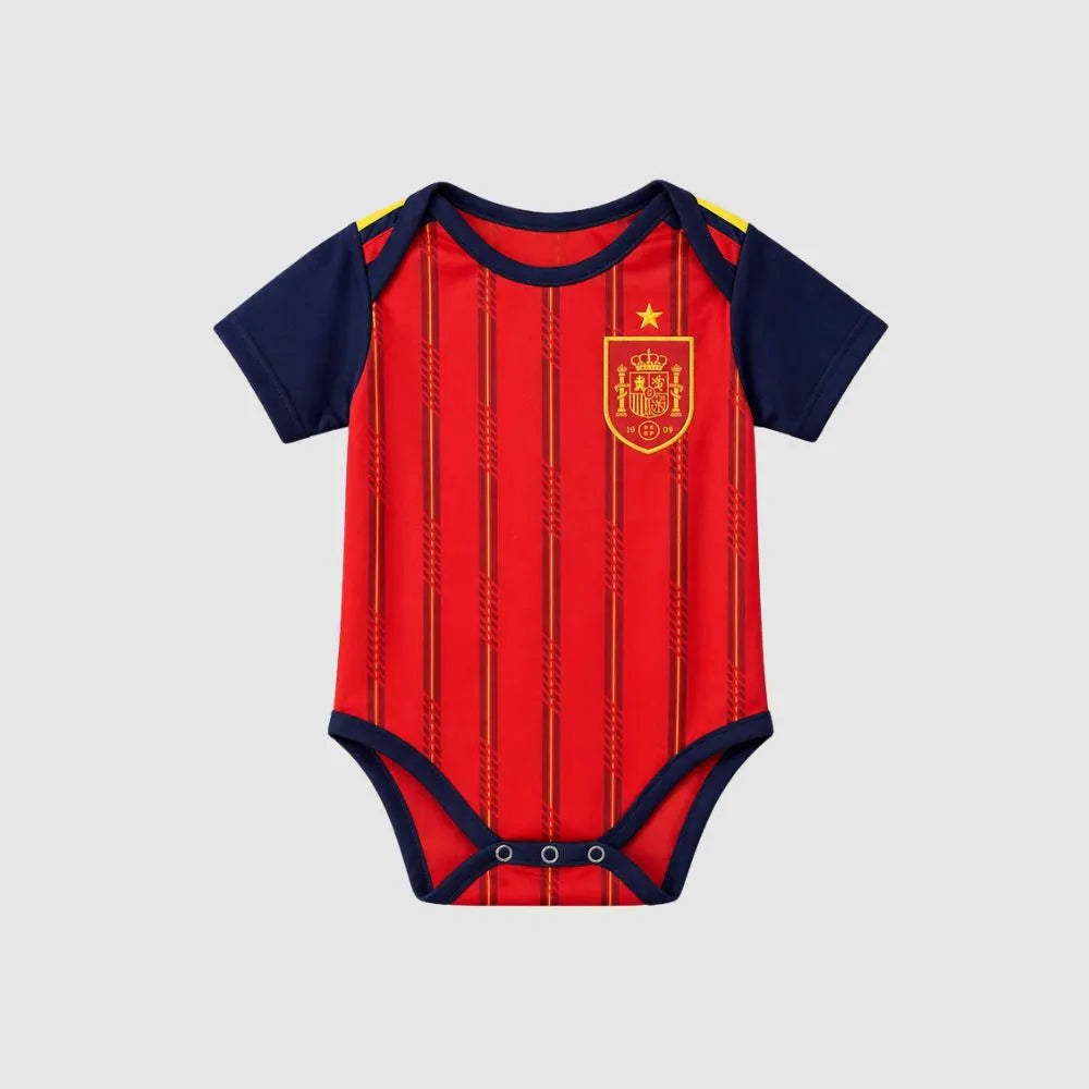 Body Infantil Espanha Vermelho