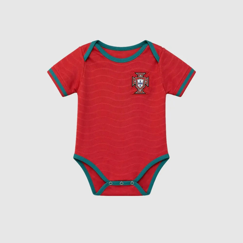 Body Infantil Portugal Vermelho