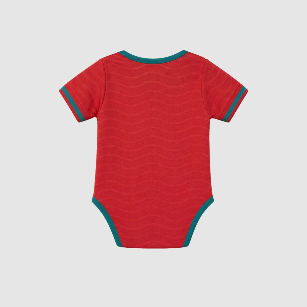 Body Infantil Portugal Vermelho