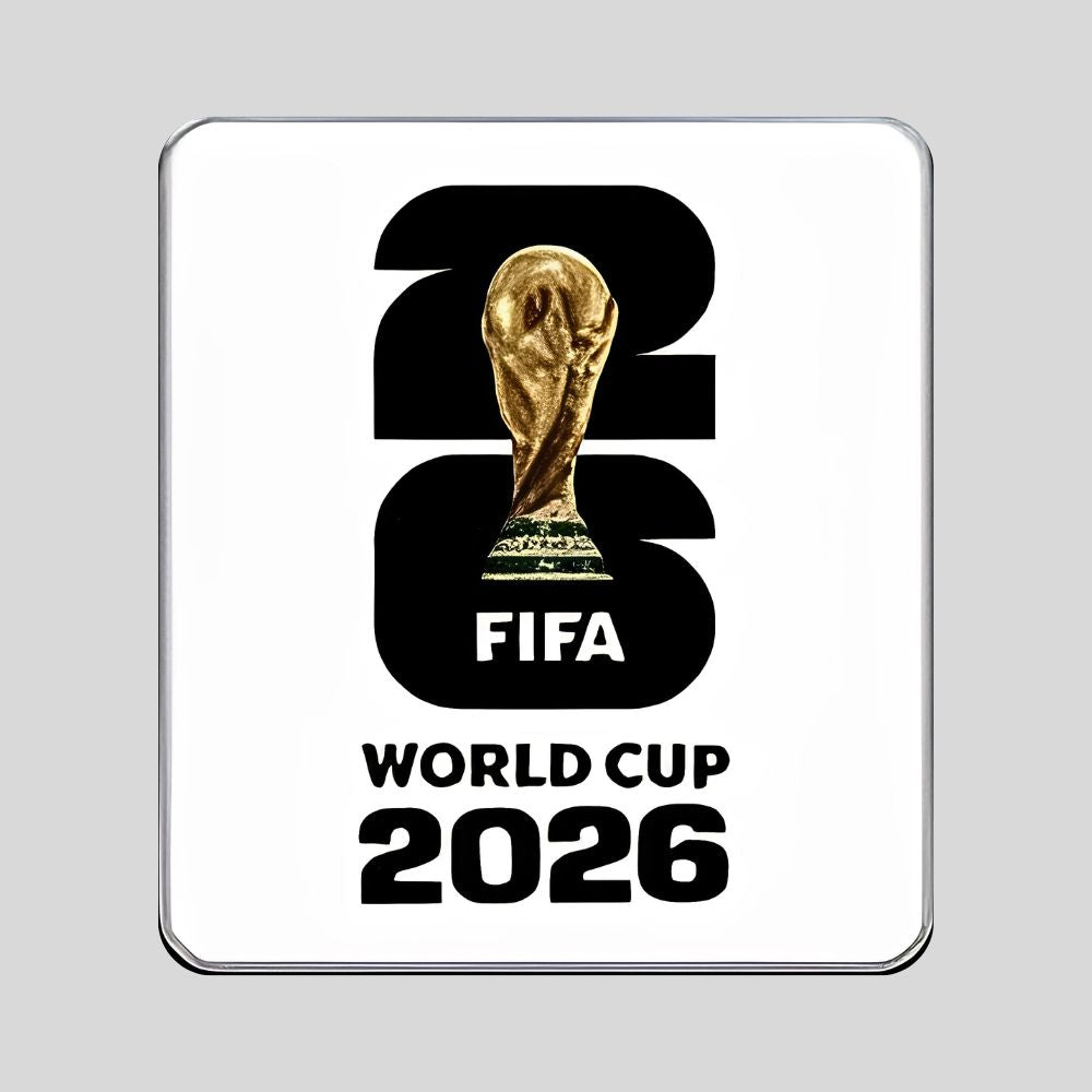 Patch Copa do Mundo 2026 Branco