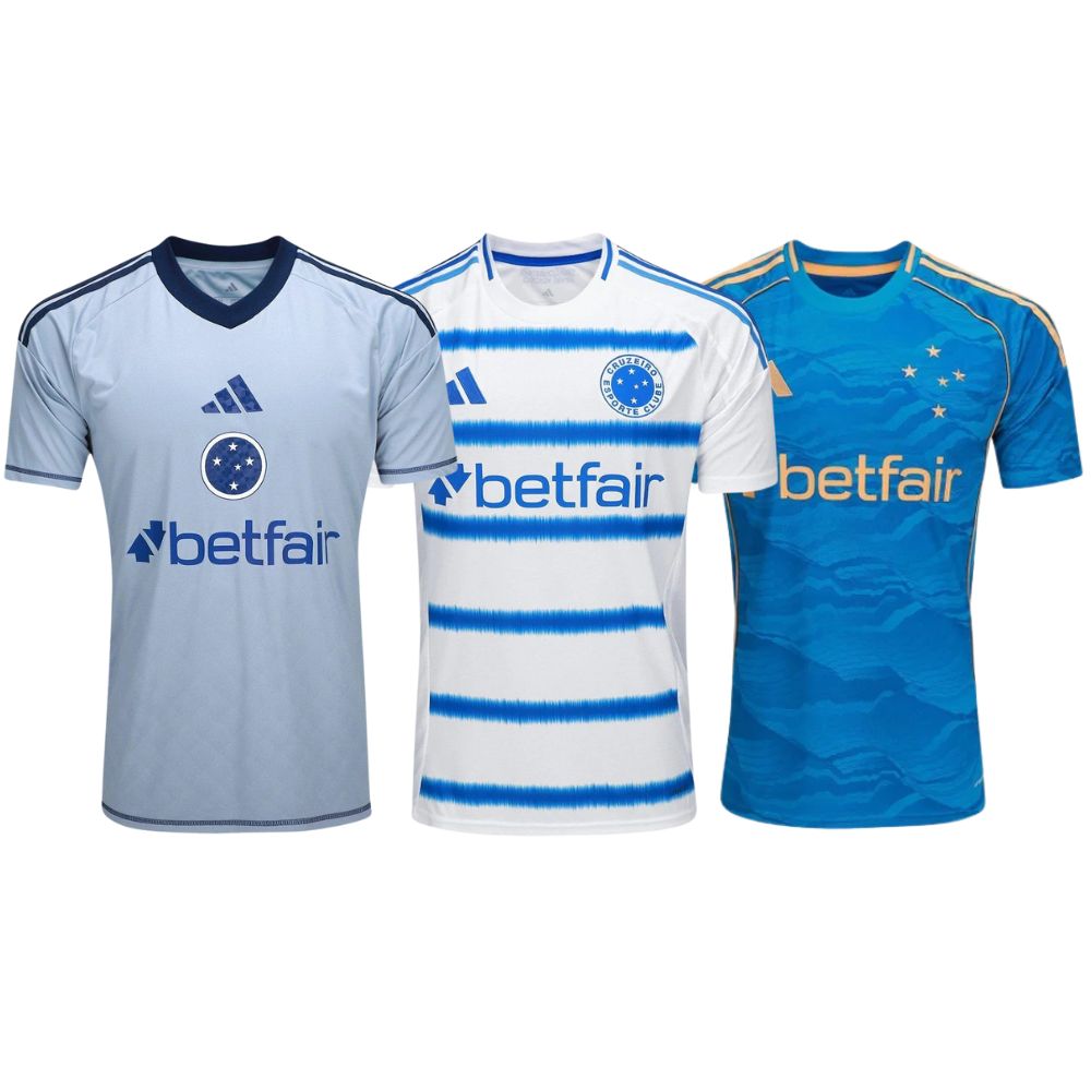 Combo Cruzeiro 3 Unidades BLACK FRIDAY