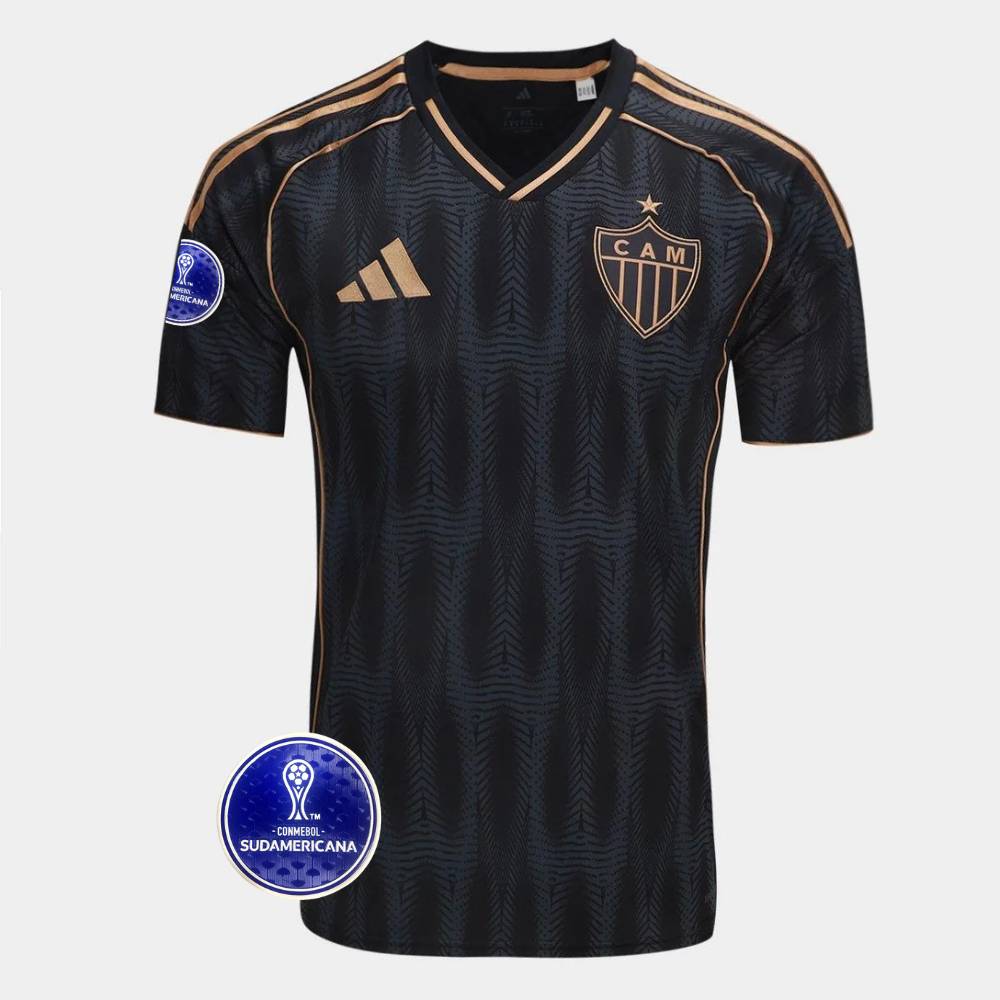 Camisa Adidas Atlético Mineiro 25/26 Third C/ Patch Sulamericana