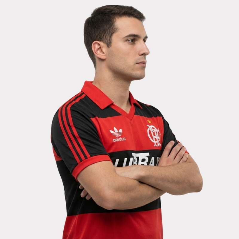 Camisa Retrô Flamengo 1987 Home