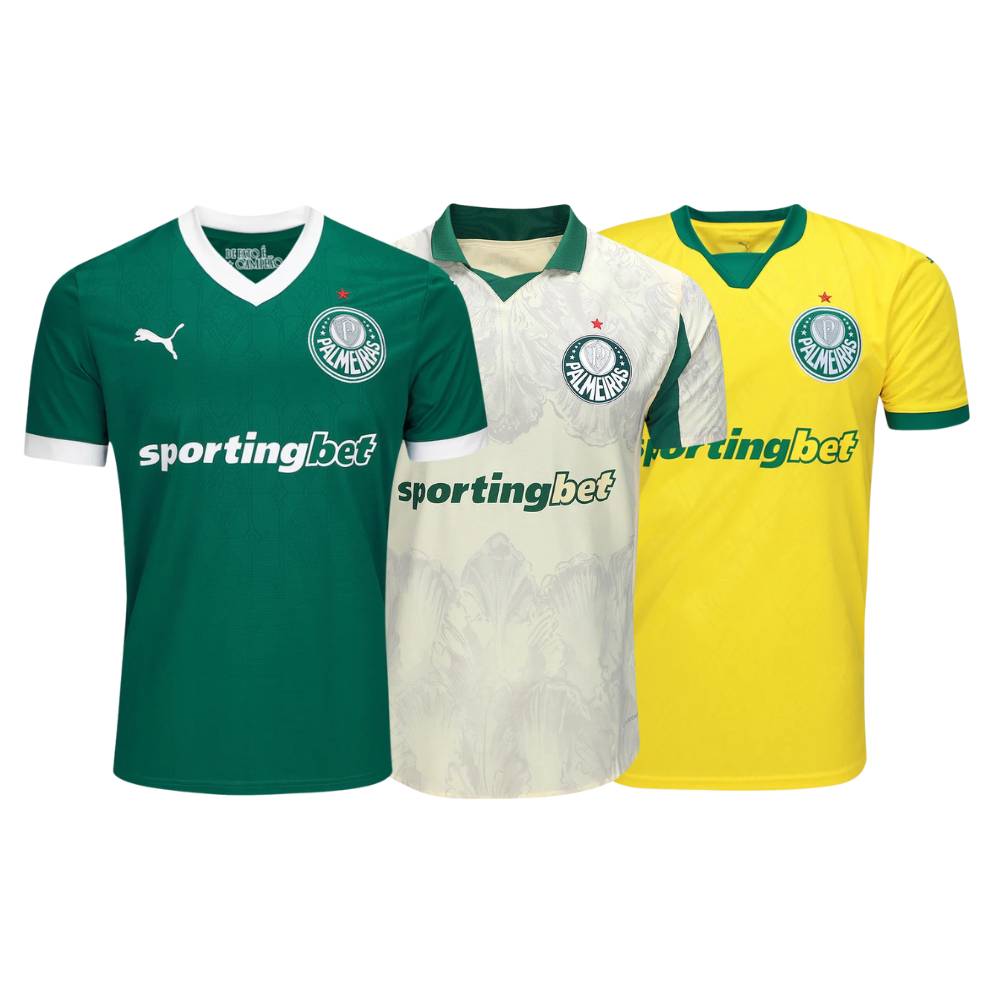 Combo Palmeiras 3 Unidades BLACK FRIDAY