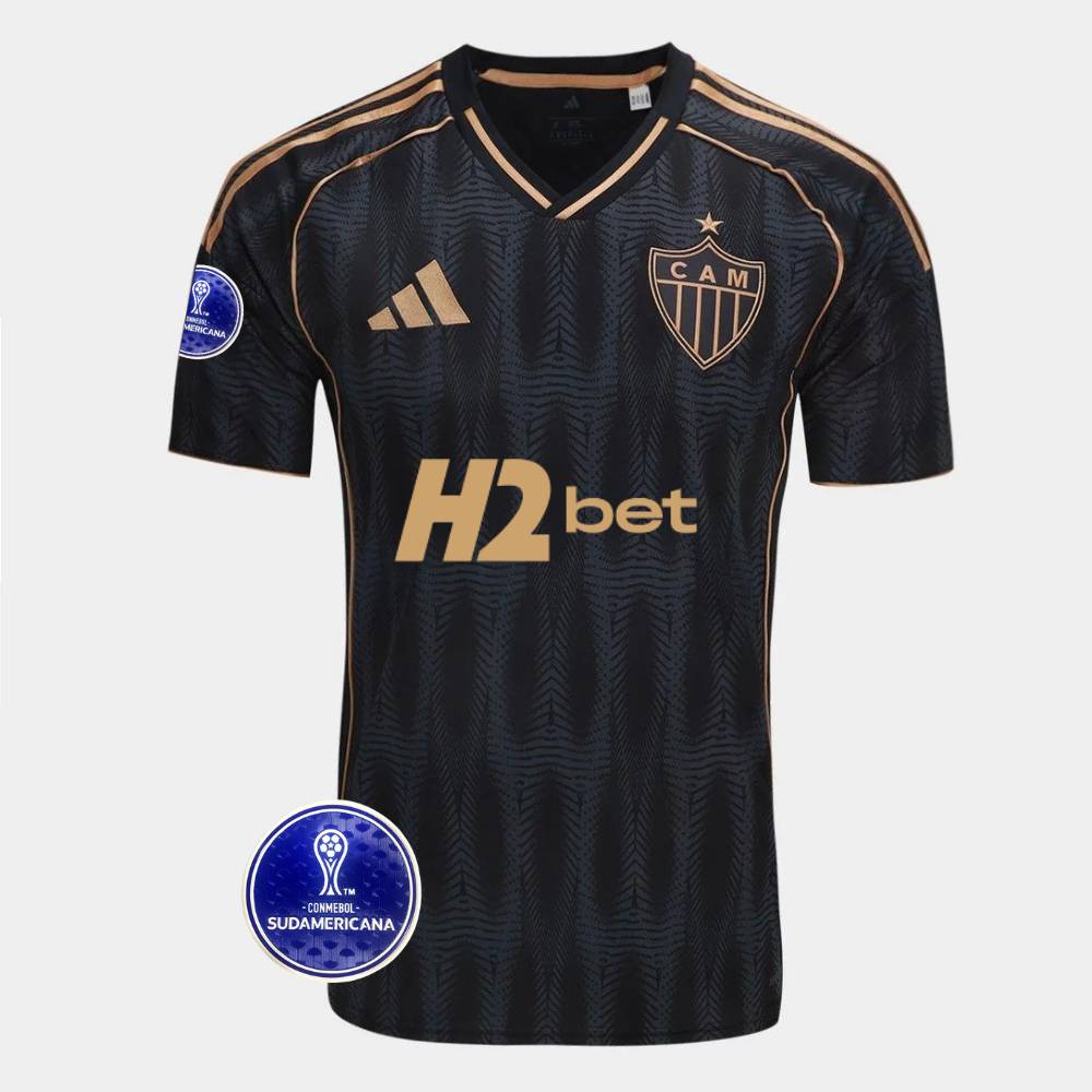 Camisa Adidas Atlético Mineiro 25/26 Third C/ Patch Sulamericana