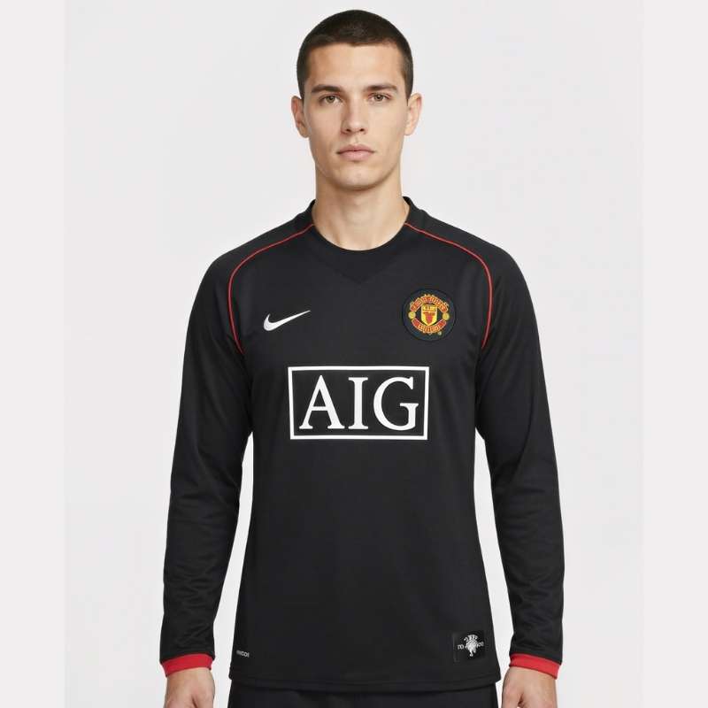 Camisa Retrô Manchester United 07/08 Away M. Longa