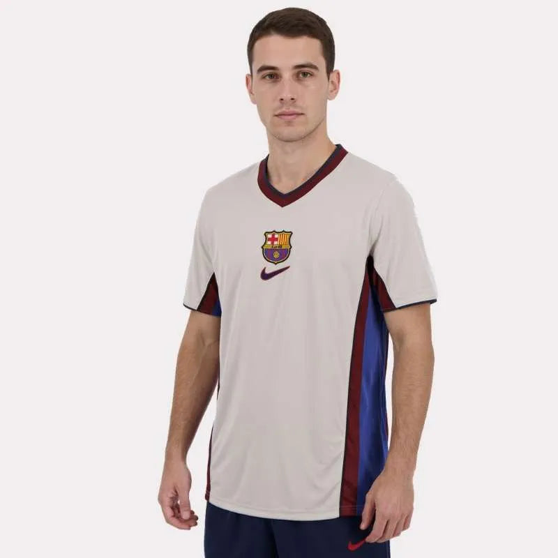 Camisa Retrô Barcelona 1998/99 Away, Camisas de Futebol, PIQUE DE JOGADOR, -PIQUE DE JOGADOR