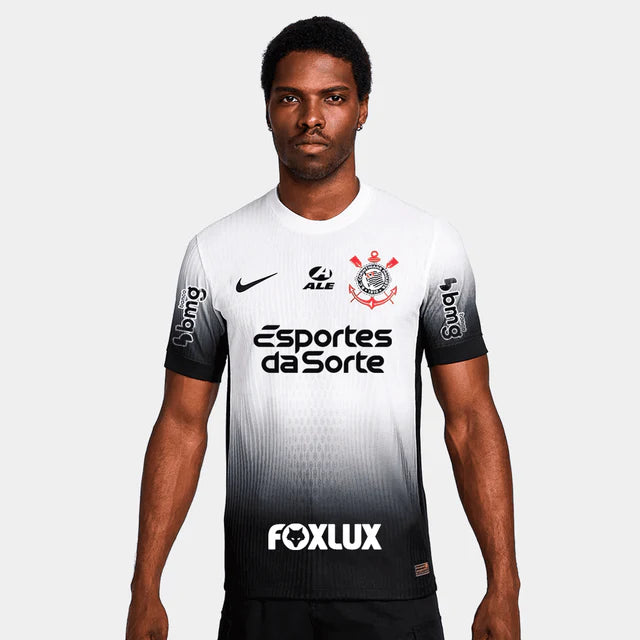 Camisa Nike Corinthians I 24/25 Jogador C/ Patrocínios