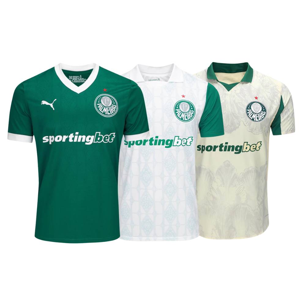 Combo Palmeiras 3 Unidades BLACK FRIDAY