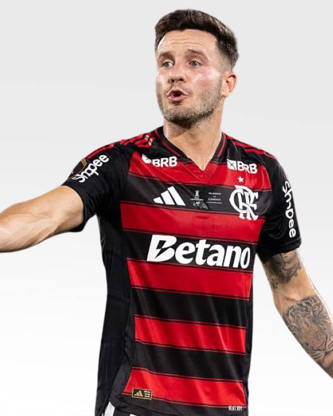 Camisa Flamengo Jogador Final 25/26 SAÚL #8