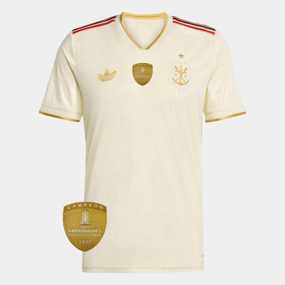 Camisa Adidas Flamengo 25/26 Third Campeão Libertadores 2025