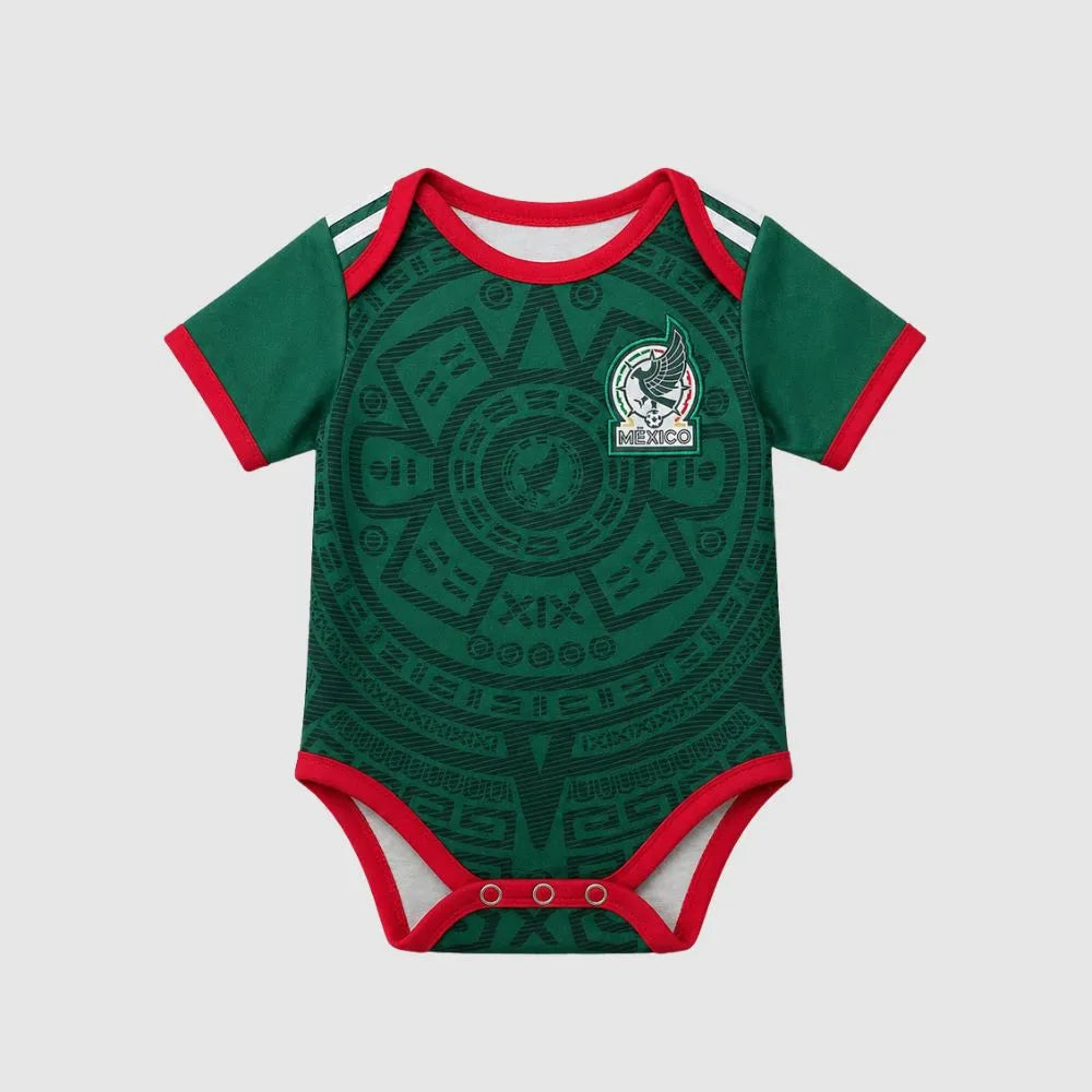 Body Infantil México Verde