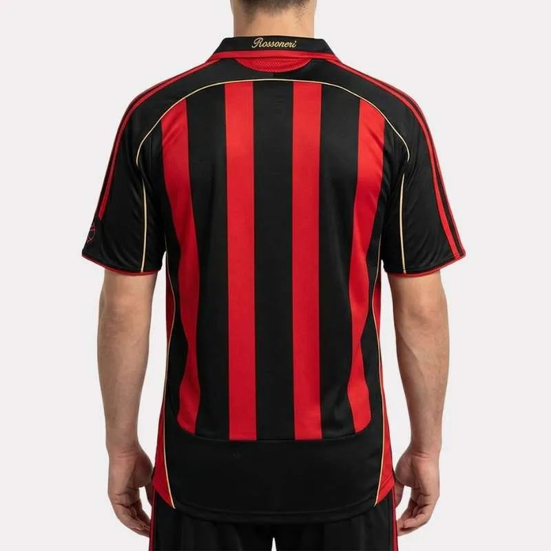 Camisa Retrô Milan 06/07 Home, Camisas de Futebol, PIQUE DE JOGADOR, -PIQUE DE JOGADOR