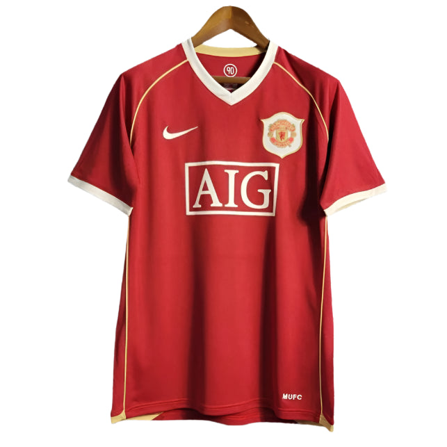 Camisa Manchester United 2006/07 Home Retrô Masculino