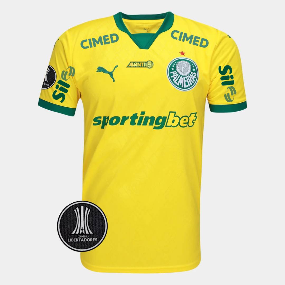Camisa Puma Palmeiras 25/26 Third C/ Patch Libertadores
