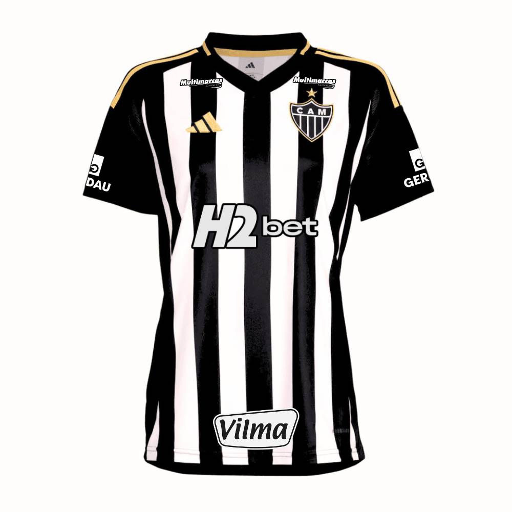 Camisa Adidas Feminina Atlético Mineiro 25/26 Home