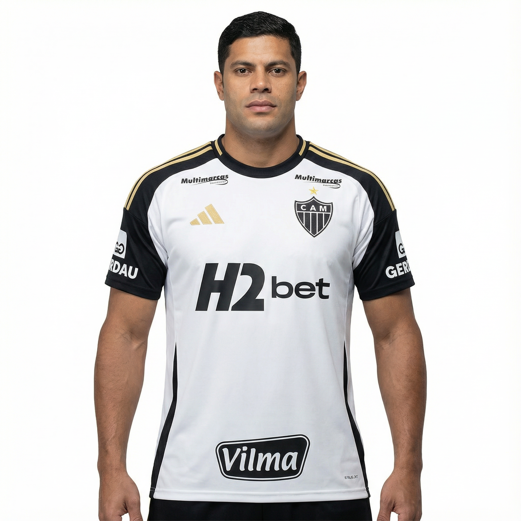 Camisa Adidas Atlético Mineiro 25/26 Away C/ Patrocínios
