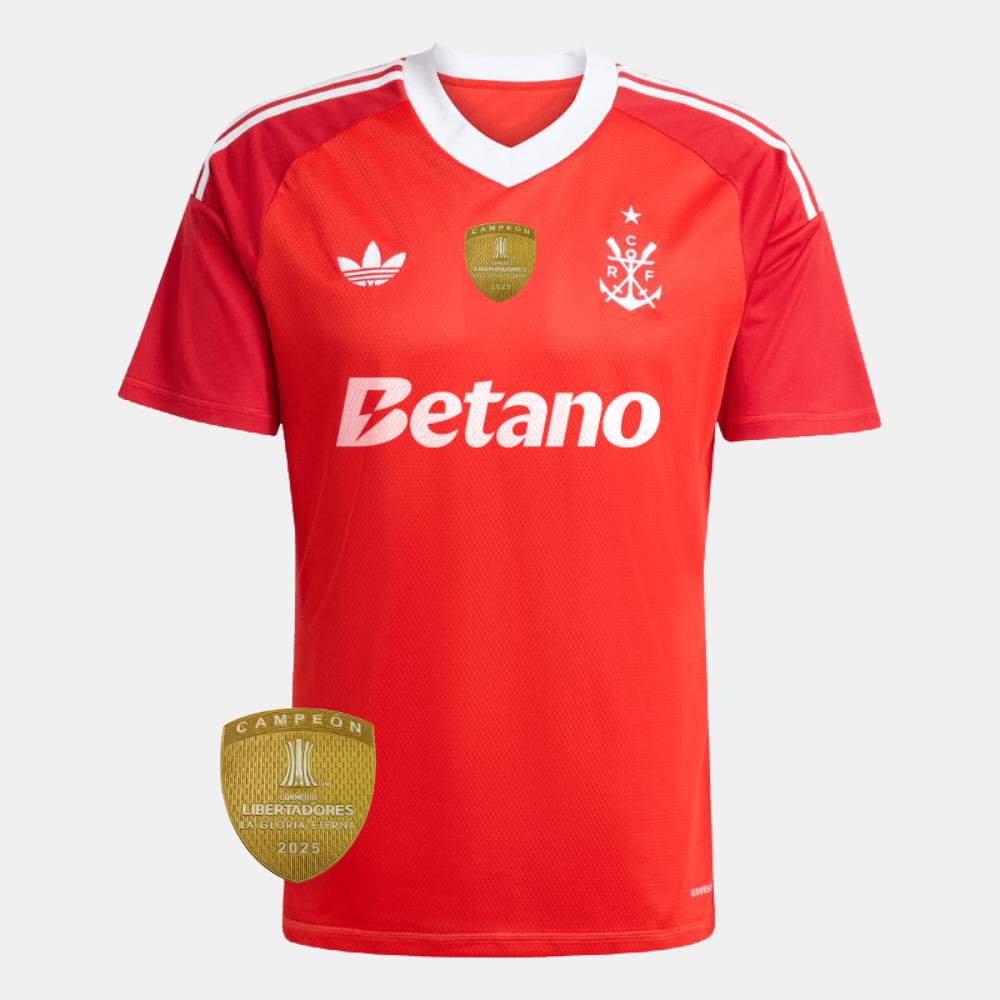 Camisa Adidas Flamengo 25/26 Third Goleiro Campeão Libertadores 2025