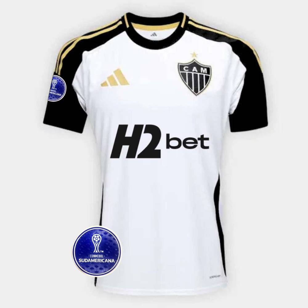 Camisa Adidas Atlético Mineiro 25/26 Away C/ Patch Sulamericana