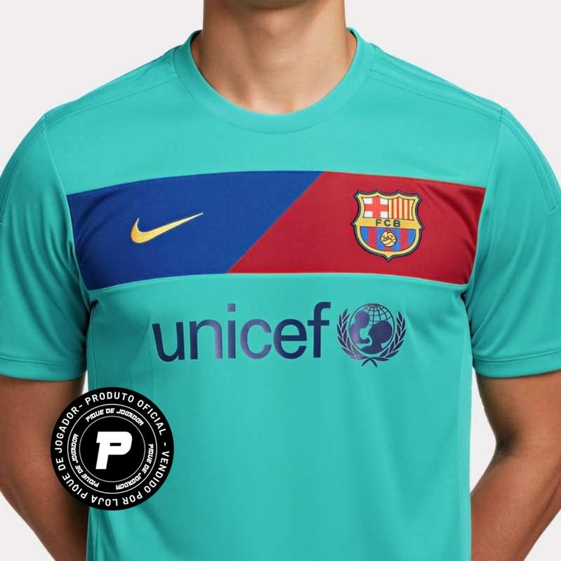 Camisa Retrô Barcelona 2010/11 Away, Camisas de Futebol, PIQUE DE JOGADOR, -PIQUE DE JOGADOR