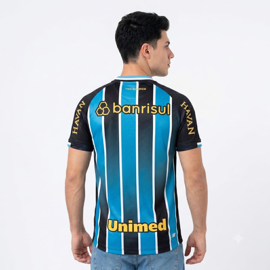 Camisa Grêmio 2026/27 I Jogador C/ Patrocínios